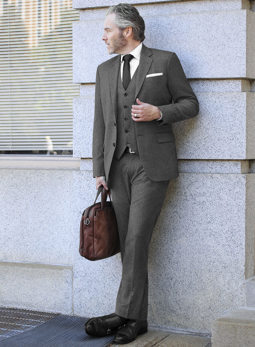 Caccioppoli Imma Gray Wool Suit