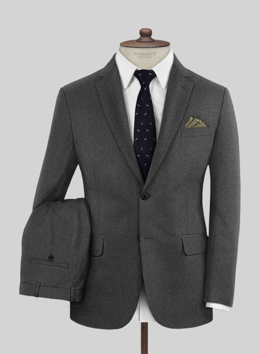 Caccioppoli Yorge Iron Gray Wool Suit