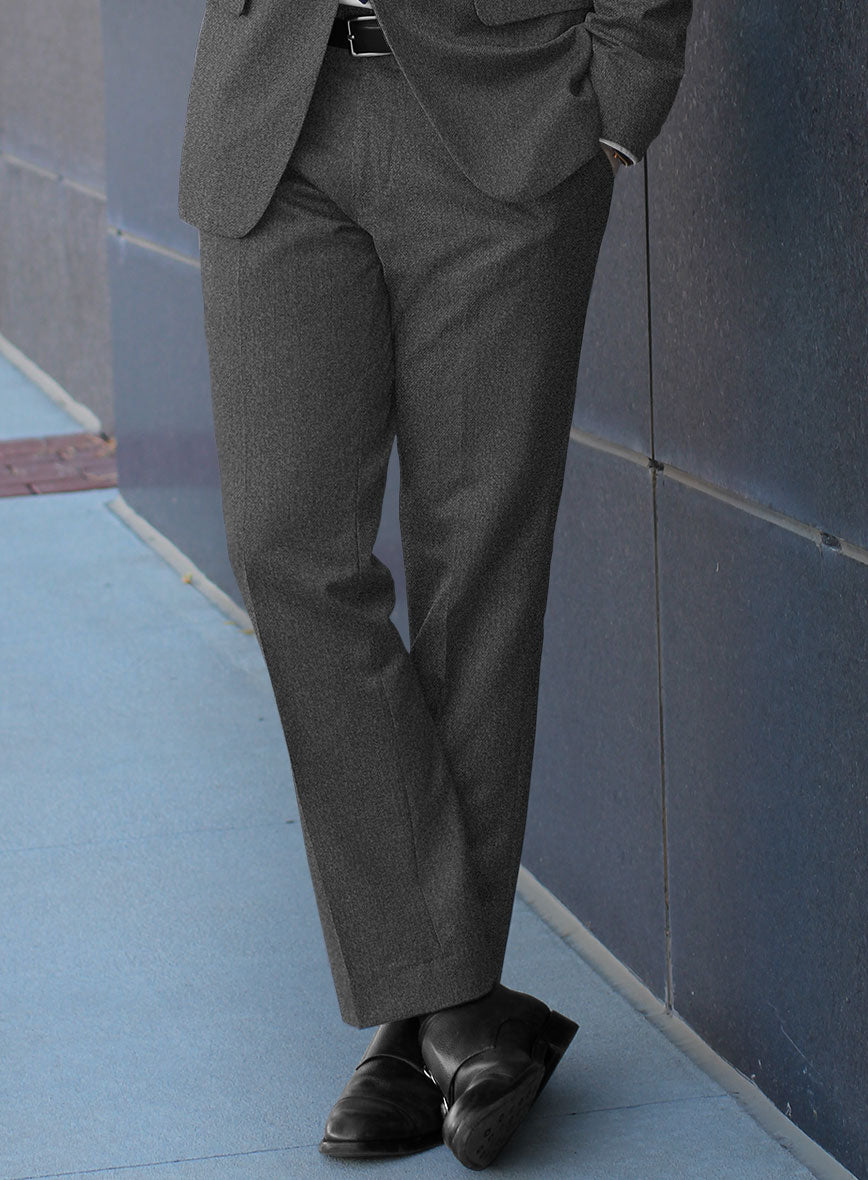 Caccioppoli Yorge Iron Gray Wool Suit