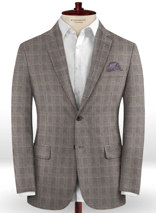 Caccioppoli Dapper Dandy Aronio Gray Wool Jacket