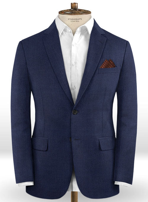 Caccioppoli Dapper Dandy Attoro Blue Wool Suit