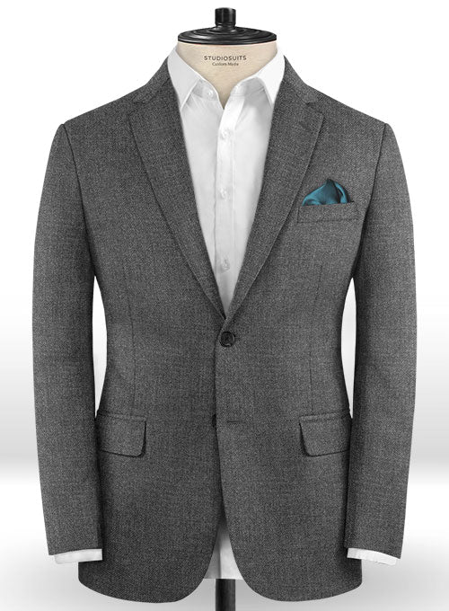 Caccioppoli Dapper Dandy Blunna Gray Wool Suit