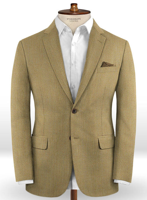 Caccioppoli Dapper Dandy Madici Moss Green Wool Suit