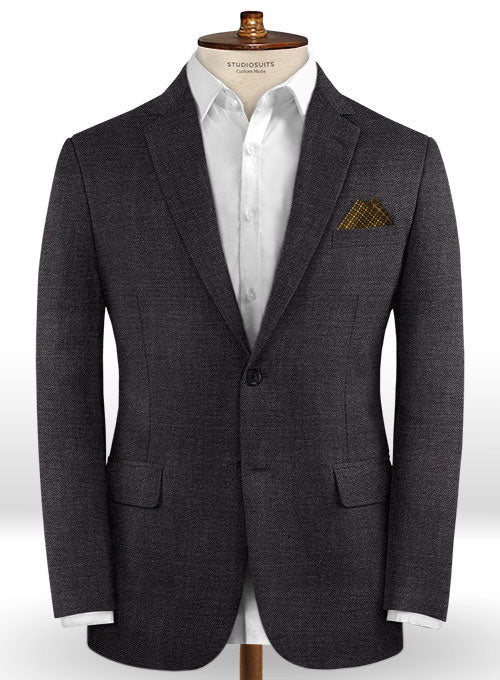 Caccioppoli Dapper Dandy Odreva Slate Blue Wool Jacket