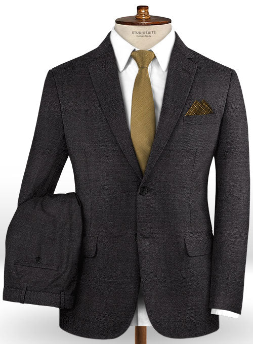 Caccioppoli Dapper Dandy Odreva Slate Blue Wool Suit