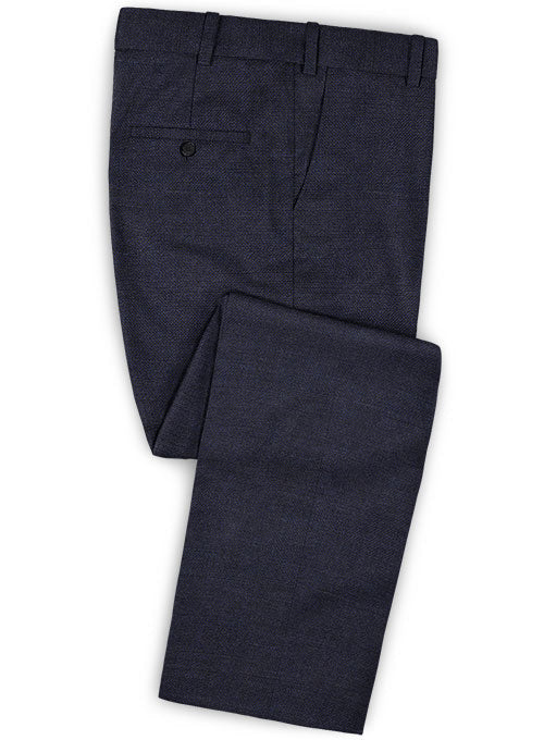 Caccioppoli Dapper Dandy Pabio Dark Blue Wool Suit