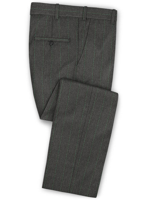 Caccioppoli Dapper Dandy Palor Dark Gray Wool Suit