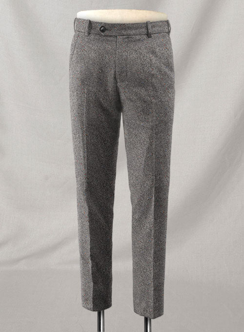 Caccioppoli Donegal Light Gray Tweed Suit