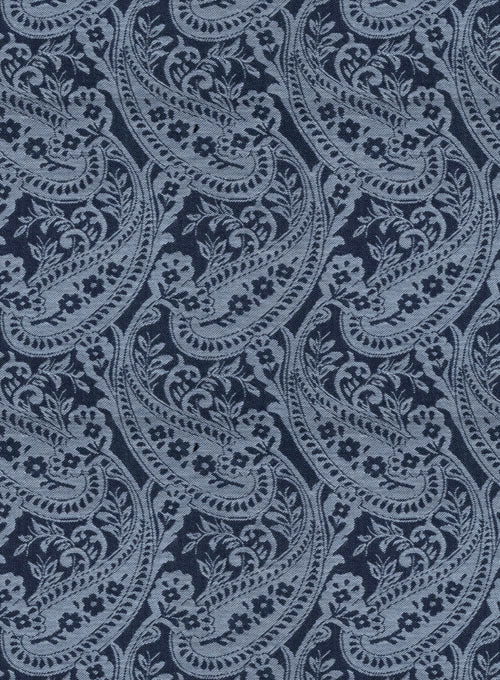 Caccioppoli Paisley Blue Shirt