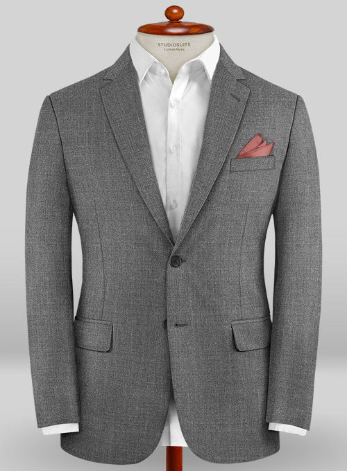 Caccioppoli Sun Dream Gray Wool Silk Suit