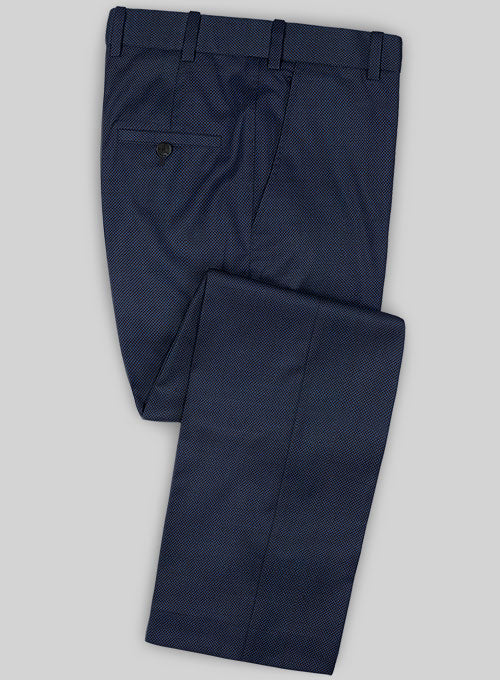 Caccioppoli Sun Dream Loggi Blue Wool Silk Suit