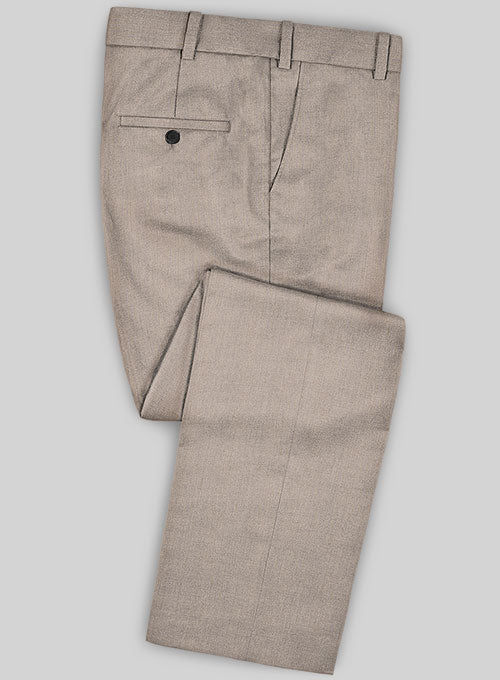 Caccioppoli Sun Dream Sinipo Brown Wool Silk Pants