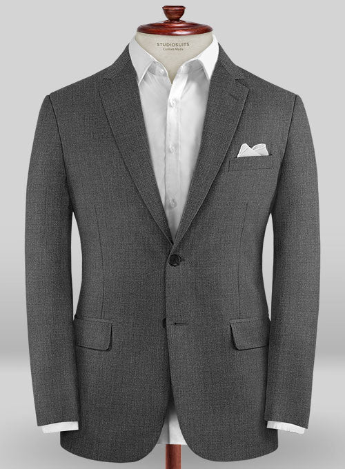 Caccioppoli Sun Dream Sojera Charcoal Wool Silk Jacket