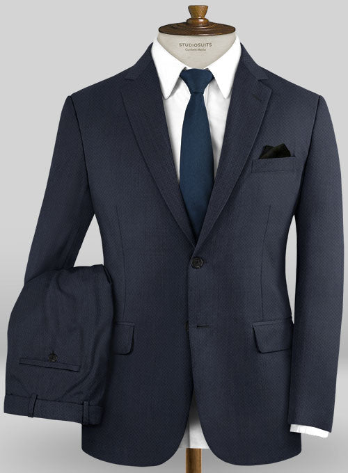 Caccioppoli Sun Dream Zicci Blue Wool Silk Suit