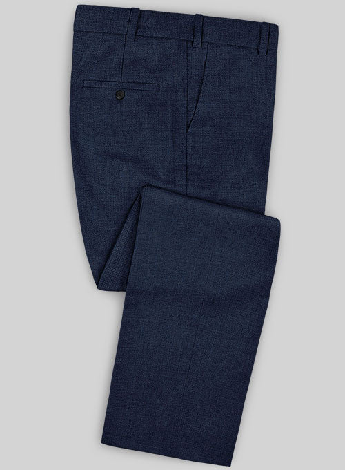 Caccioppoli Wool Blue Iglesi Suit