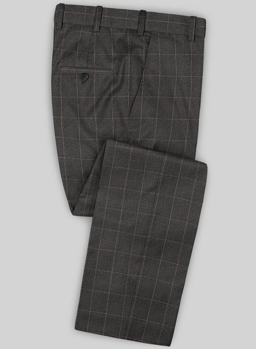 Caccioppoli Wool Gray Eltese Suit