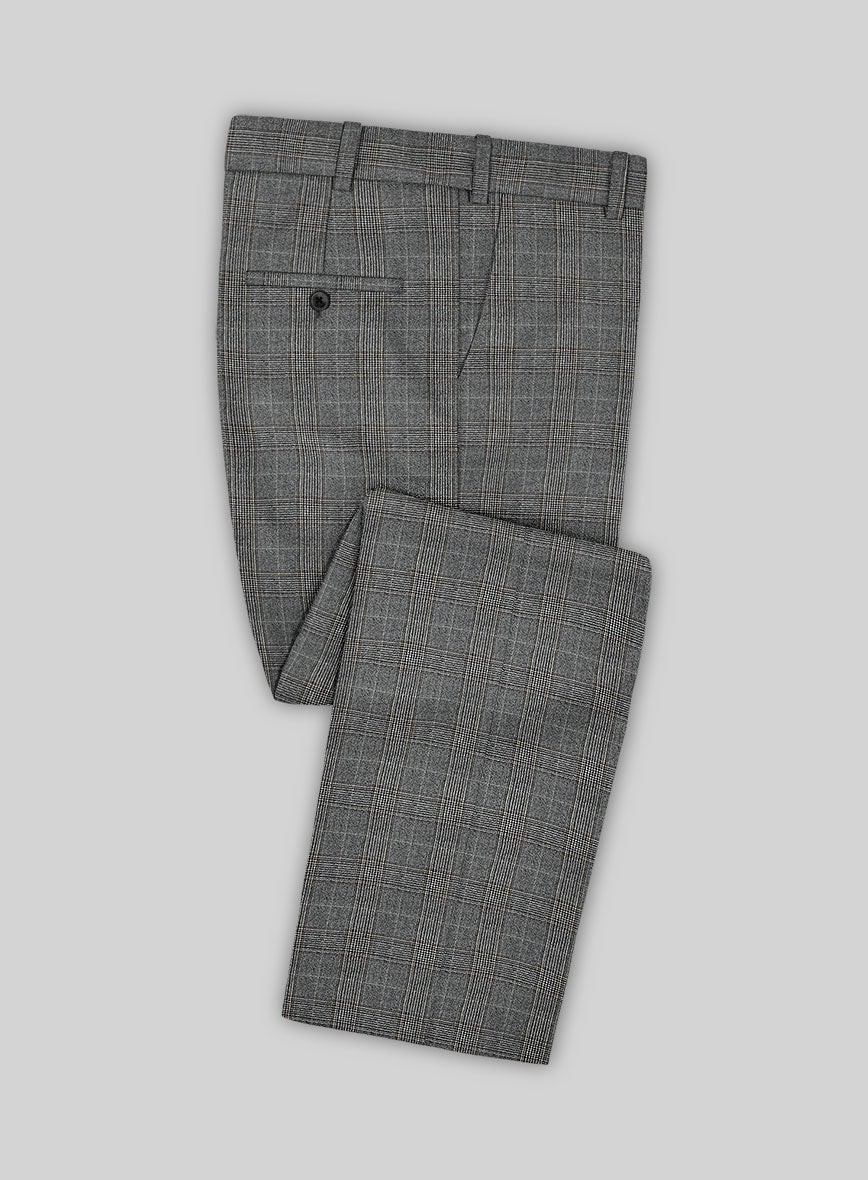 Caccioppoli Xofia Brown Wool Suit