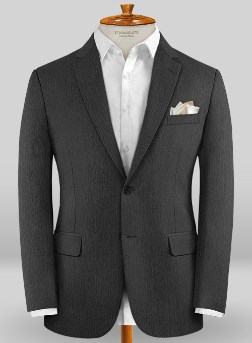 Caccioppoli Sun Dream Sanco Charcoal Wool Silk Jacket