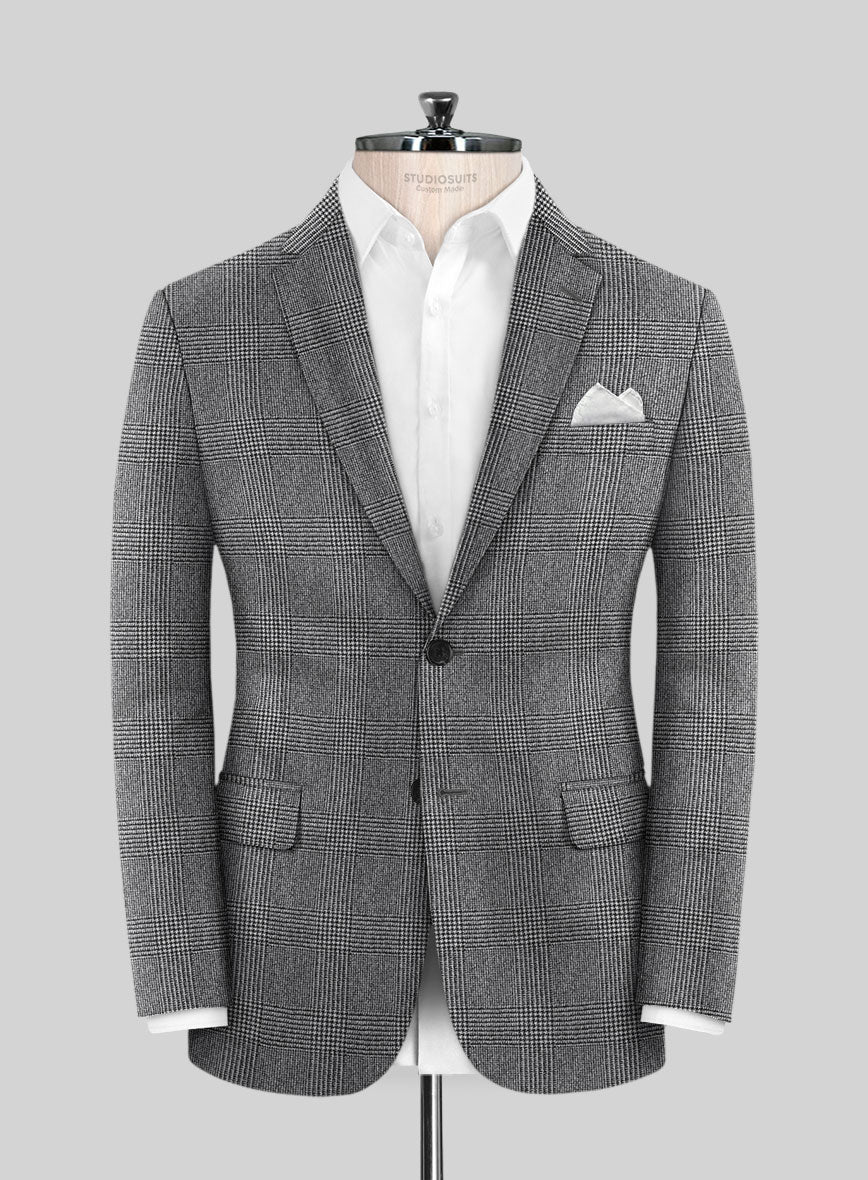 Caccioppoli Alage Glen Gray Wool Suit