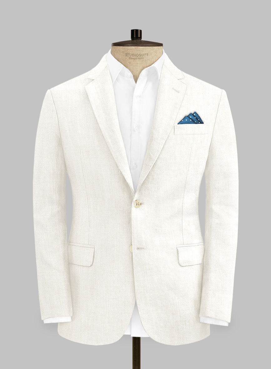 Campari Cream Linen Jacket