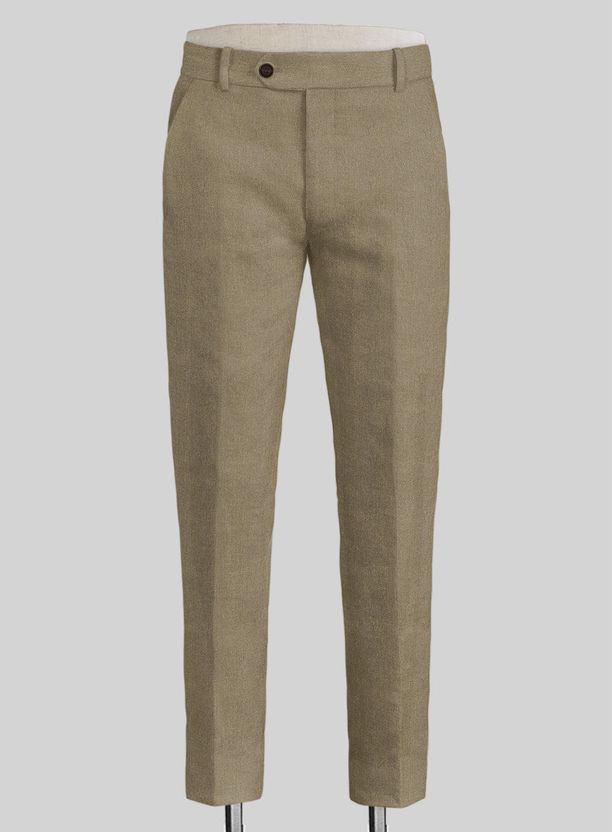 Campari English Tobacco Linen Pants