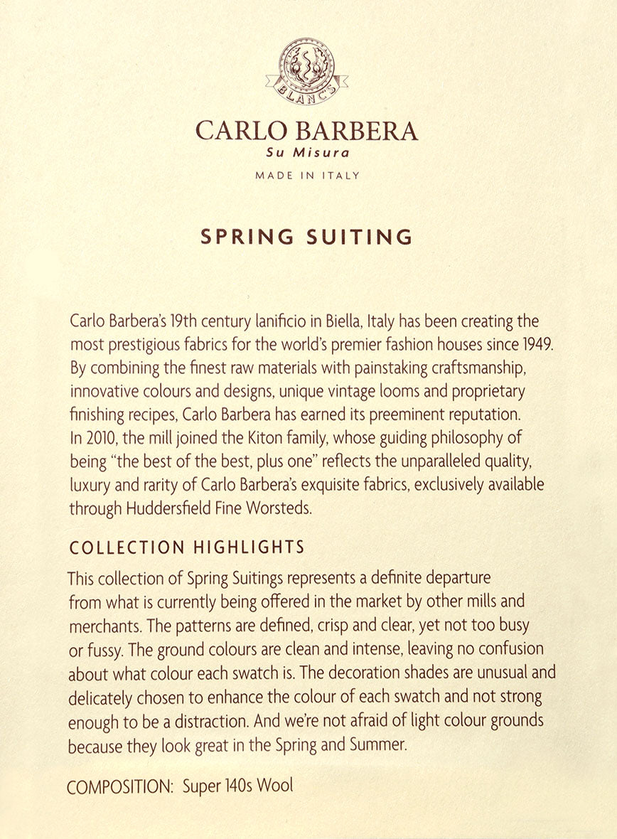 Carlo Barbera Wool Pants