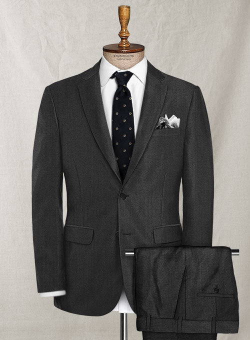 Cerruti Sonct Dark Gray Wool Suit