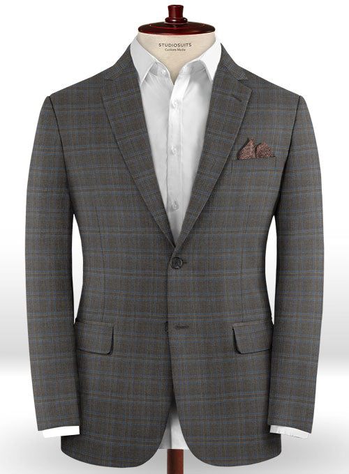 Cerruti Rhiama Gray Wool Silk Linen Suit