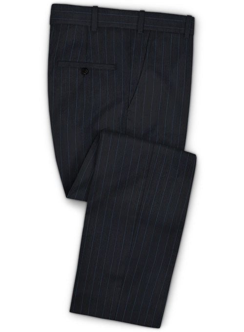 Charles Clayton Cursia Blue Wool Suit