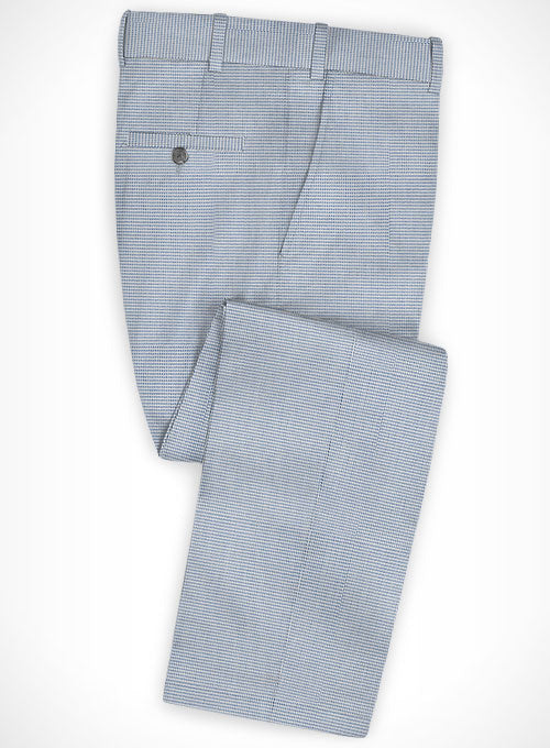 Cotton Stretch Rullo Blue Suit