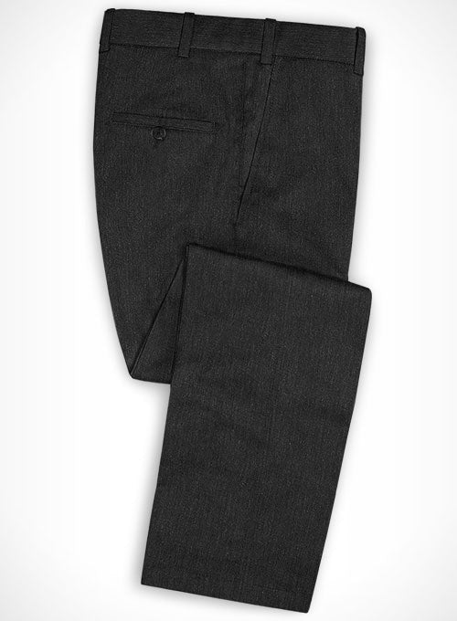 Cotton Stretch Nicomi Charcoal Suit