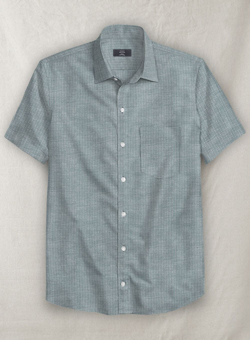 Cotton Stretch Herringbone Aebi Shirt