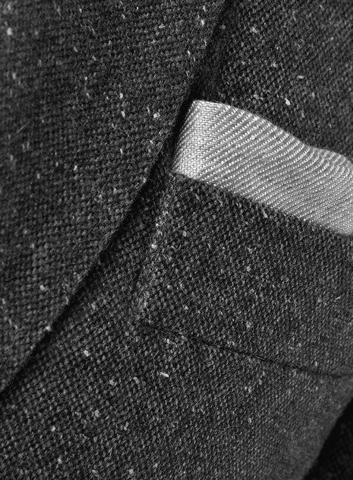 Charcoal Flecks Donegal Tweed Jacket II