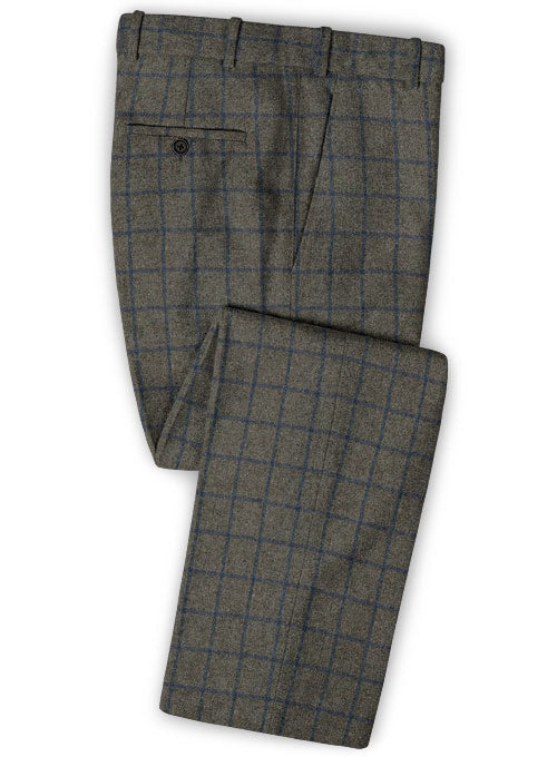 Ford Gray Blue Tweed Suit – StudioSuits