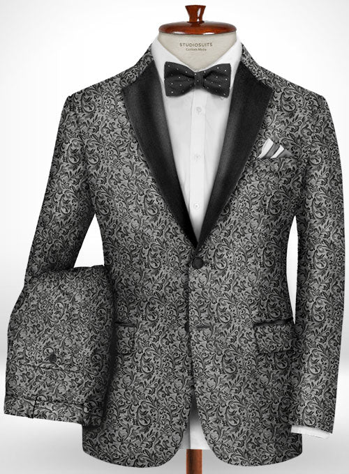 Graffiti Andron Wool Tuxedo Suit – StudioSuits