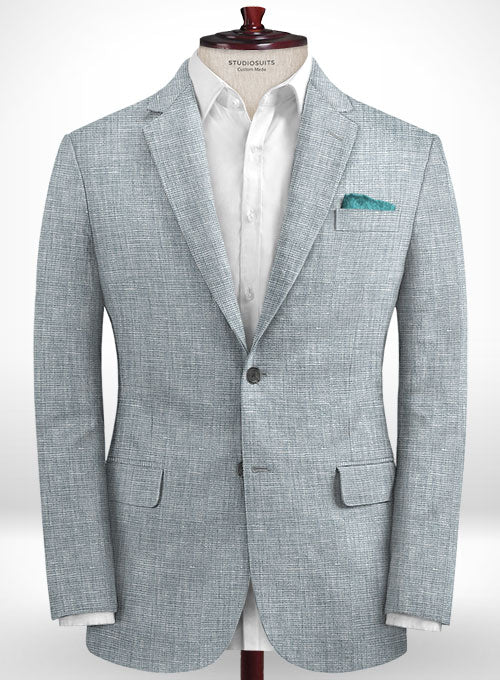 Italian Linen Chambord Gray Suit – StudioSuits
