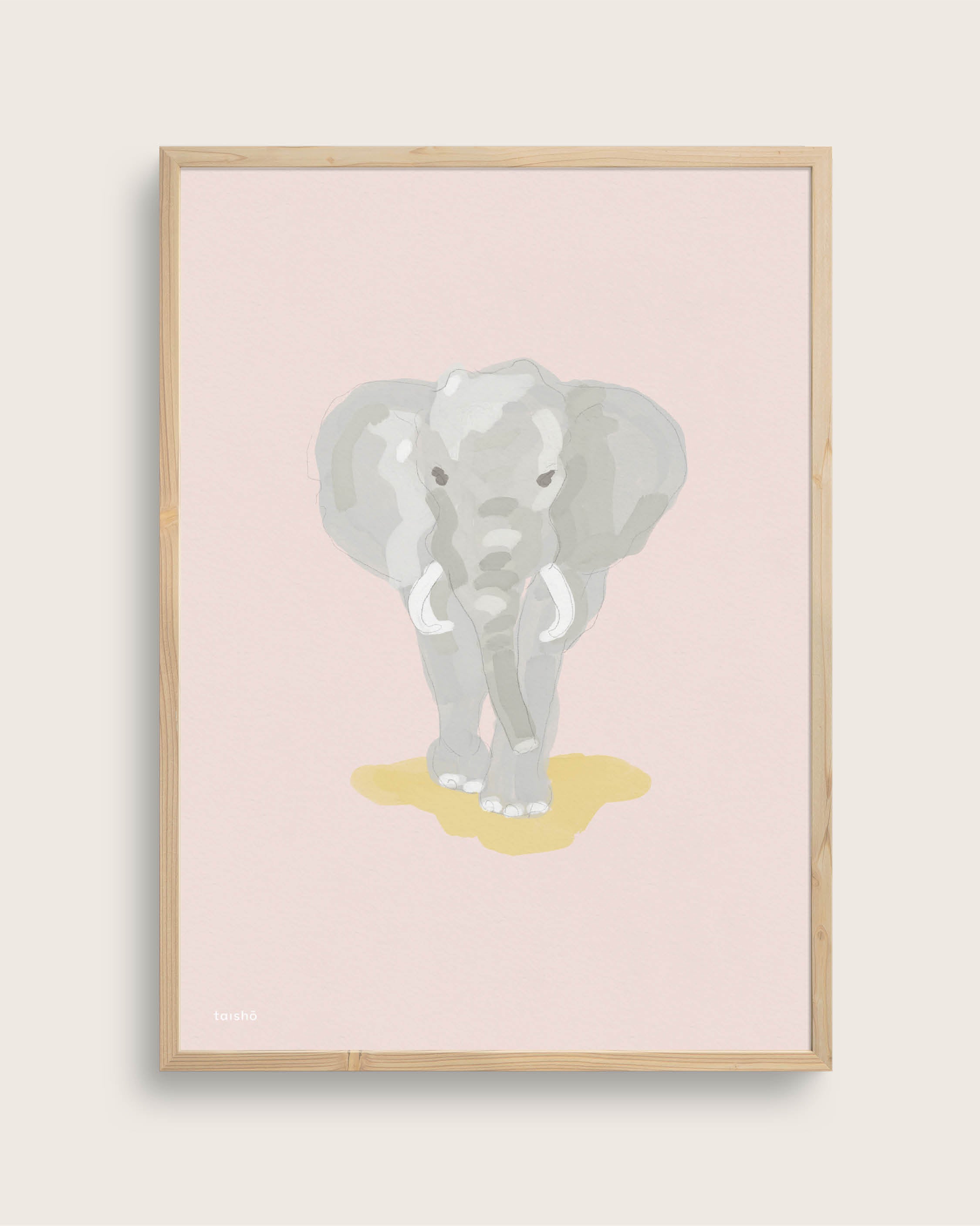 Se Elefant Størrelse 50x70 | Seramikku hos Seramikku.dk