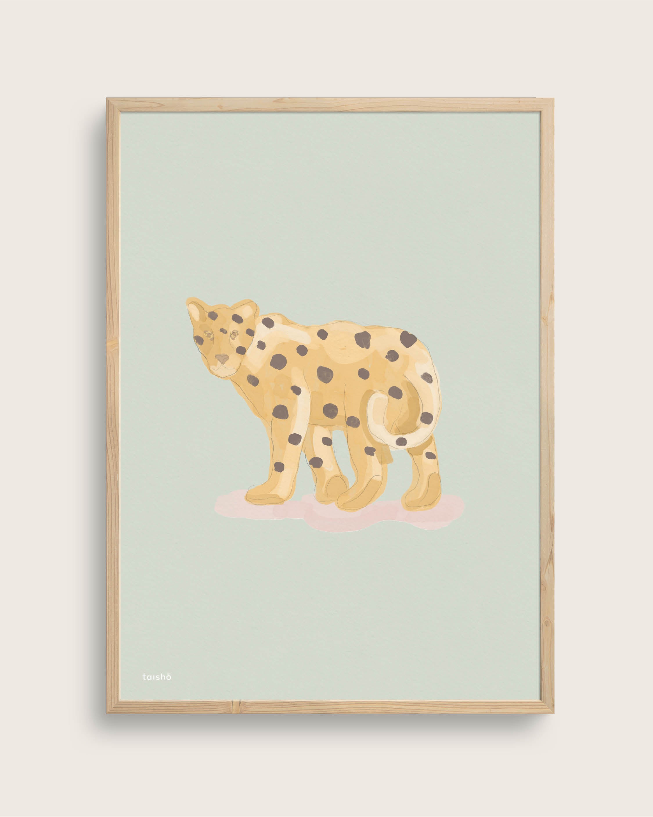 Gepard Størrelse A3 | Seramikku