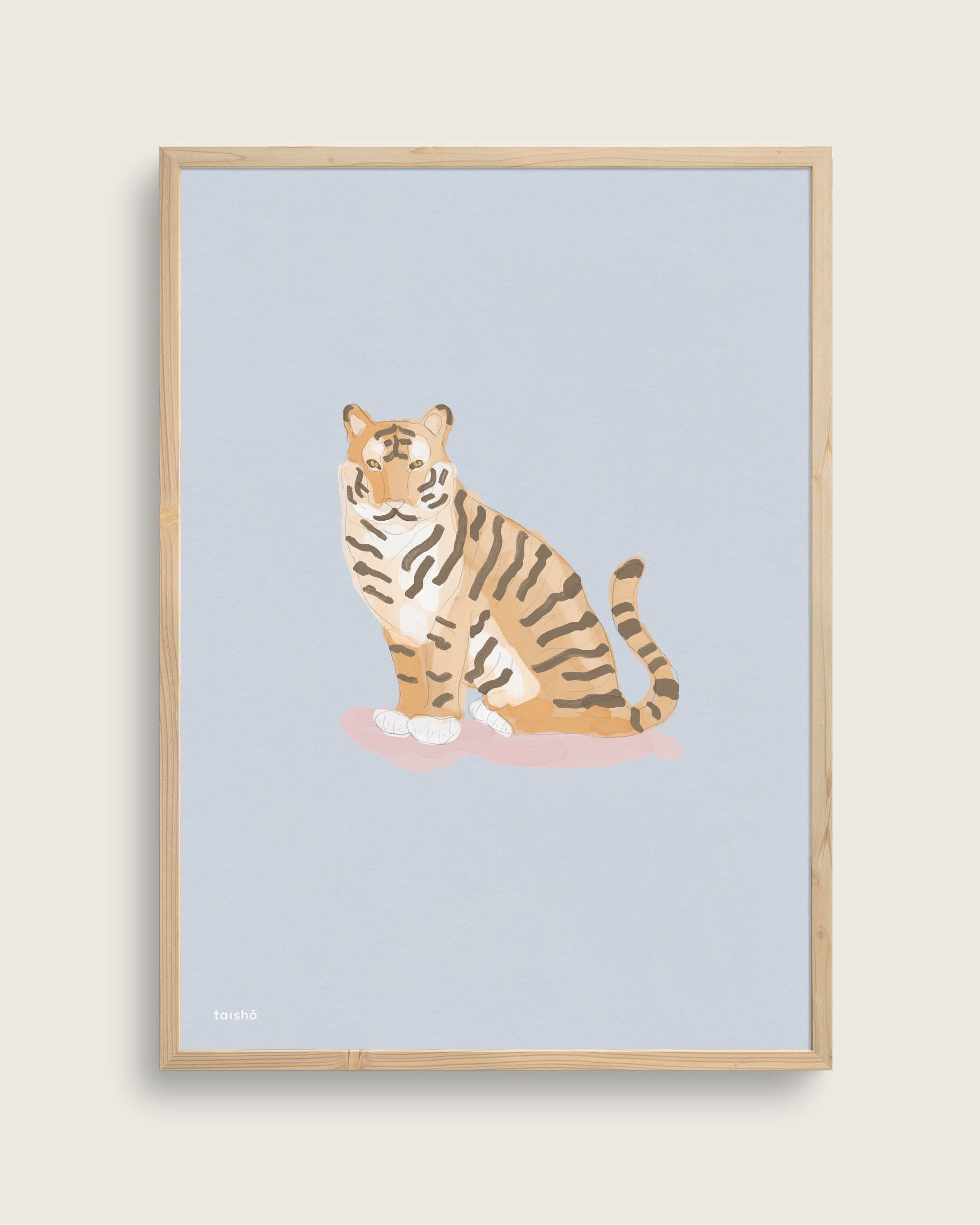 Se Tiger Størrelse 60x80 | Seramikku hos Seramikku.dk