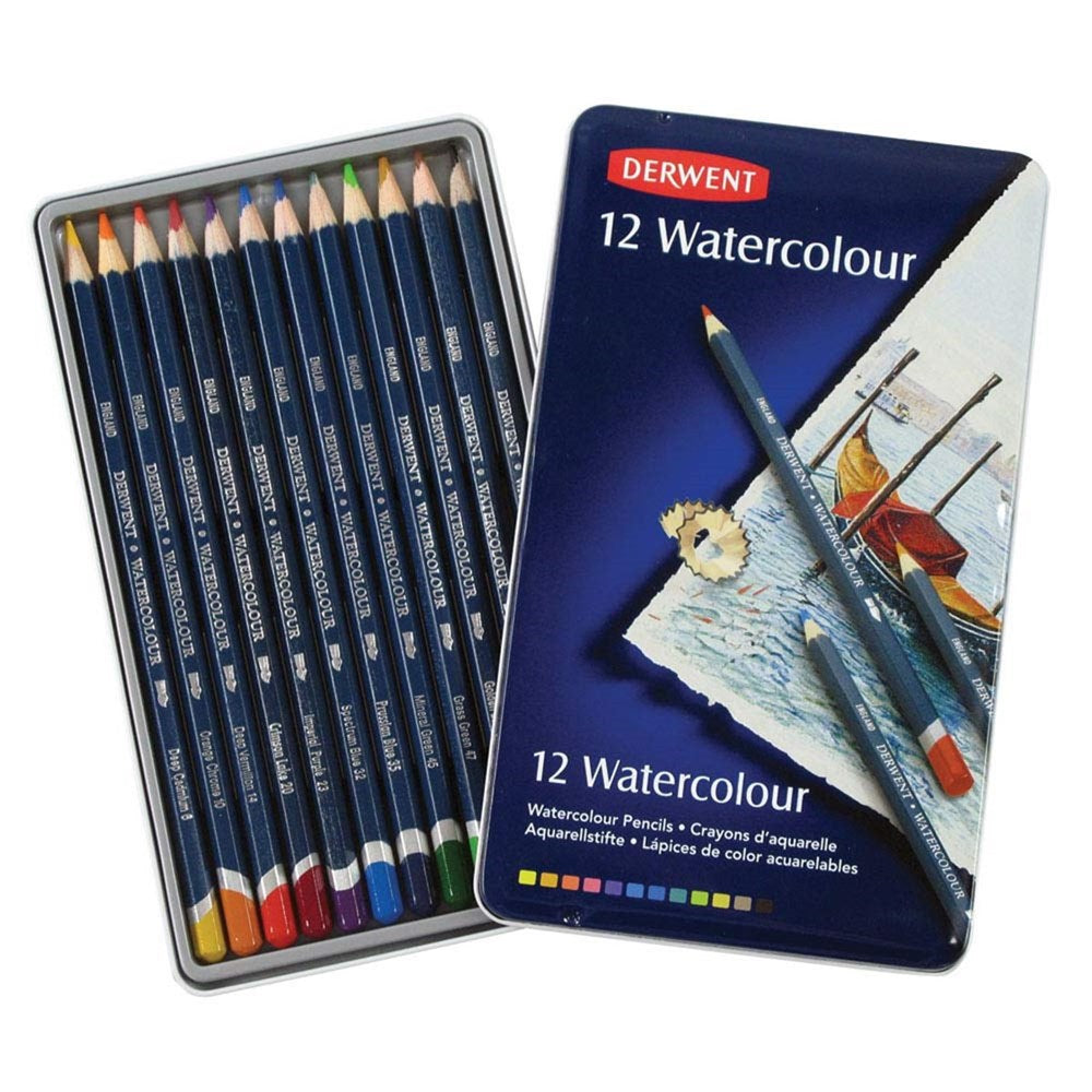 Derwent Watercolor Pencil 36pc Tin