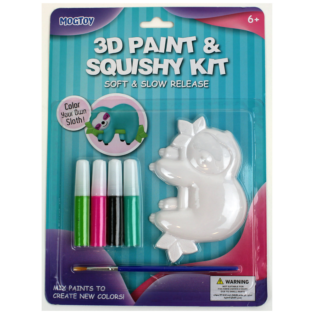 3D paint your own squishy kit