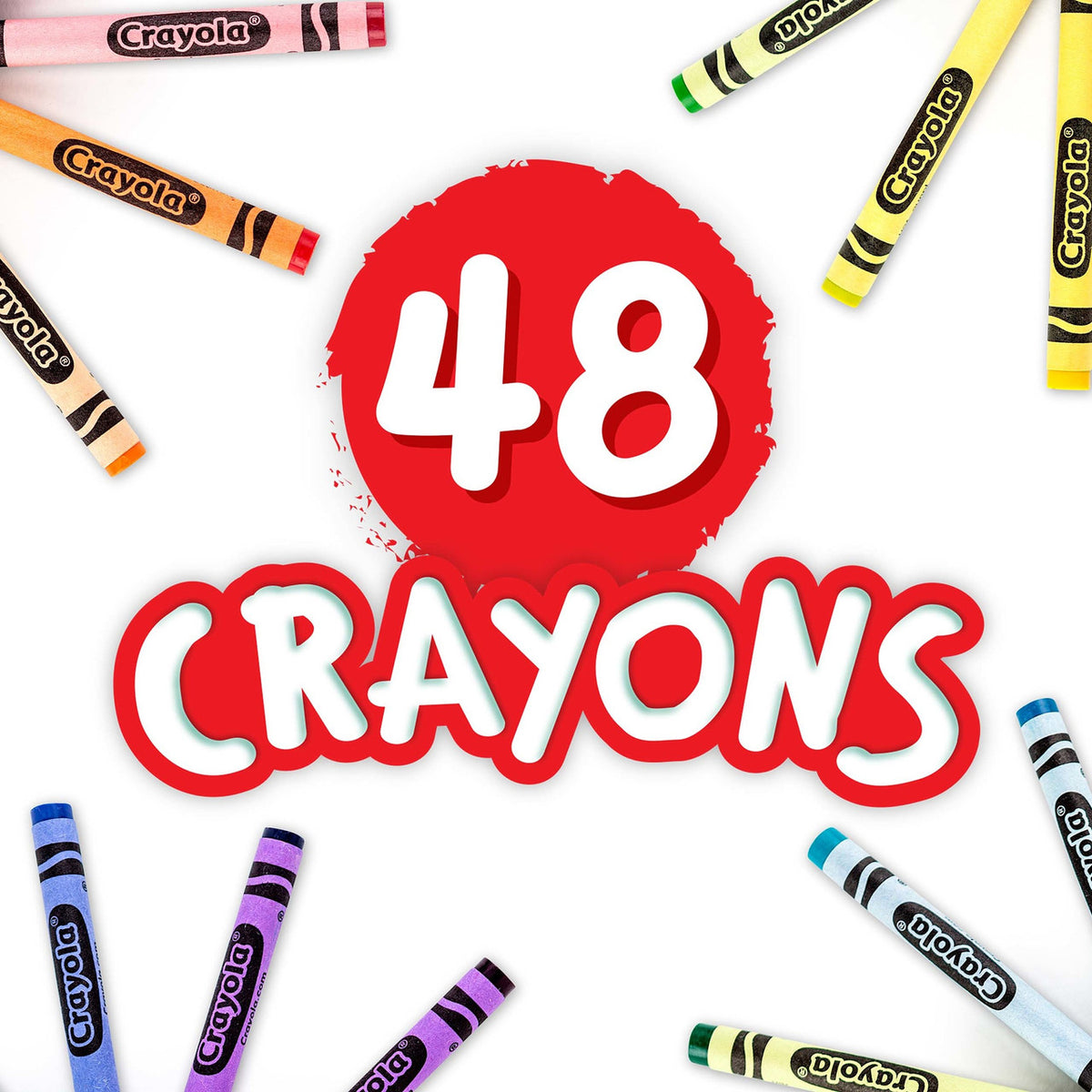 Crayola 52-8815 Crayon,metallic,24ct