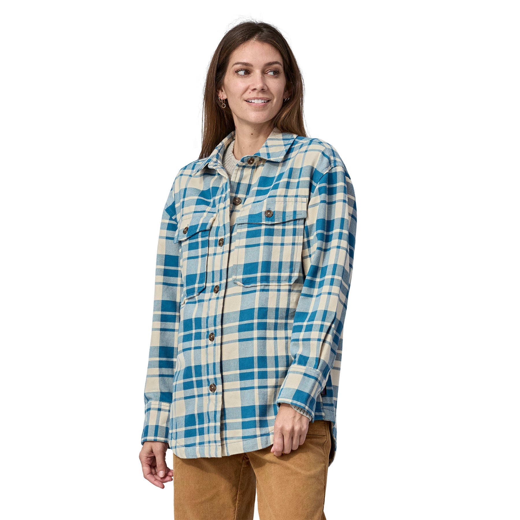 Men's Long-Sleeved Organic Cotton Midweight Fjord Flannel Shirt