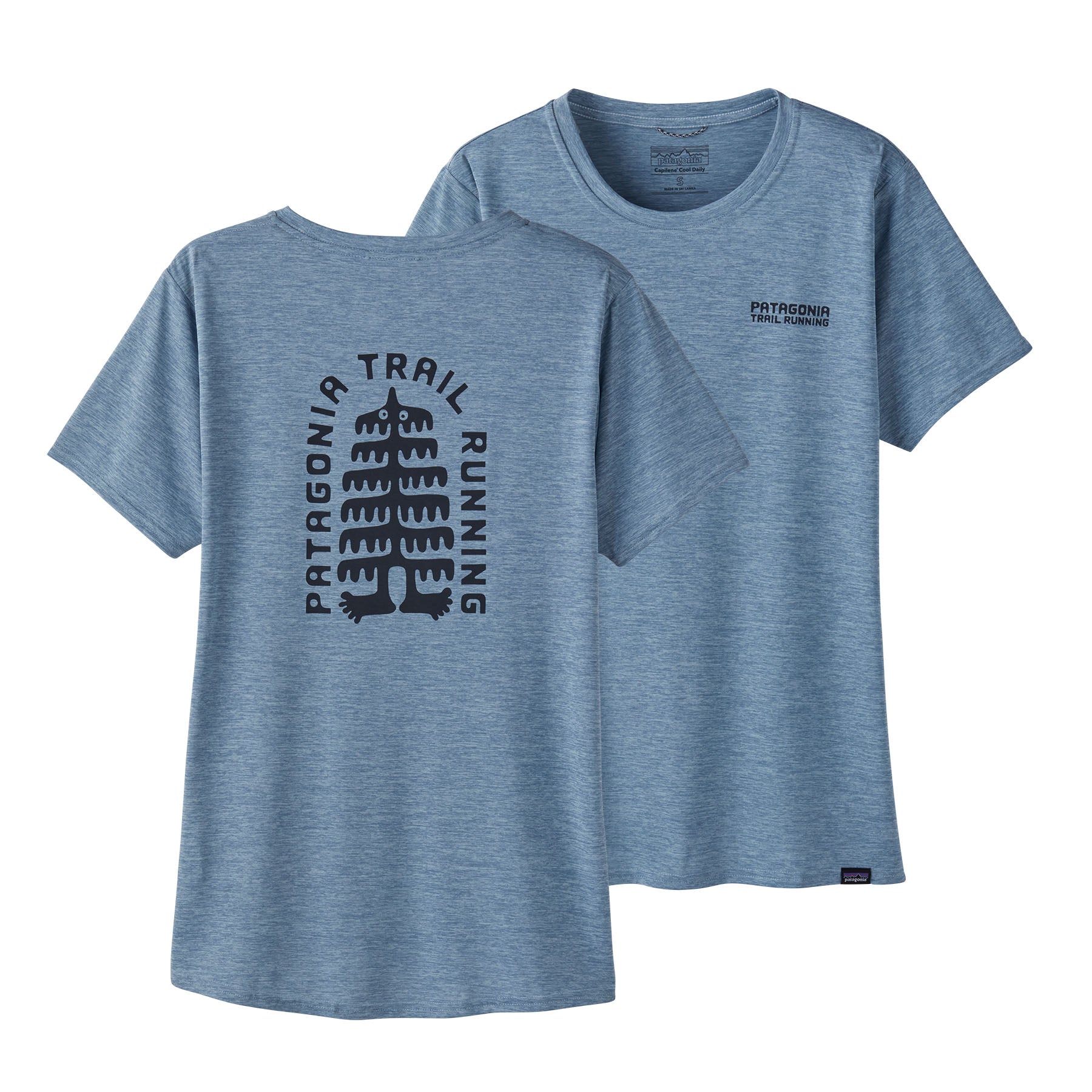 Women's Long-Sleeved Capilene® Cool Daily Graphic Shirt - 73 Skyline: Light  Plume Grey X-Dye