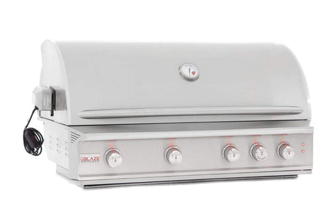 Blaze Professional LUX 44-Inch 4-Burner Built-In Gas Grill With Rear Infrared Burner