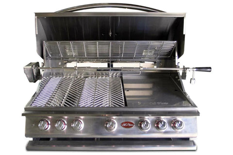 Cal Flame P Series 5-Burner Built-In Gas Grill, 40-Inch