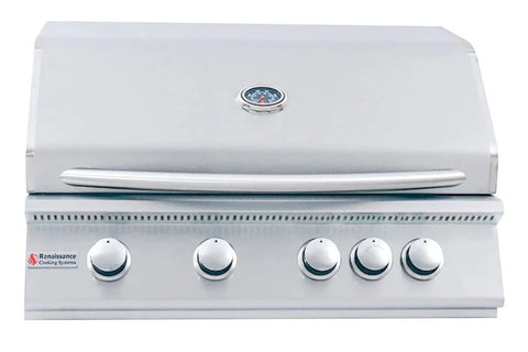 RCS Premier Series 32 Built-In Gas Grill With Rear Infrared Burner