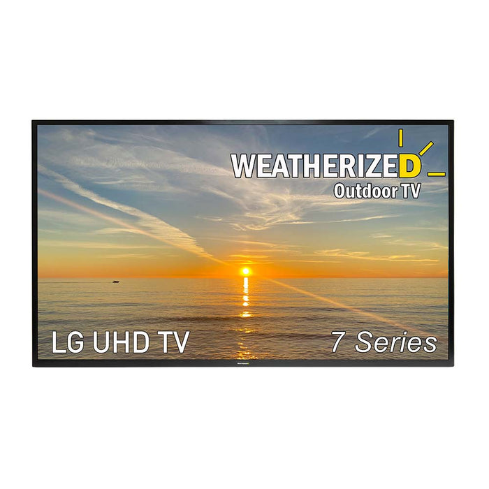 Weatherized Tvs Prestige Samsung 7 Series Outdoor Patio Tv — Elite Patio Direct 7943