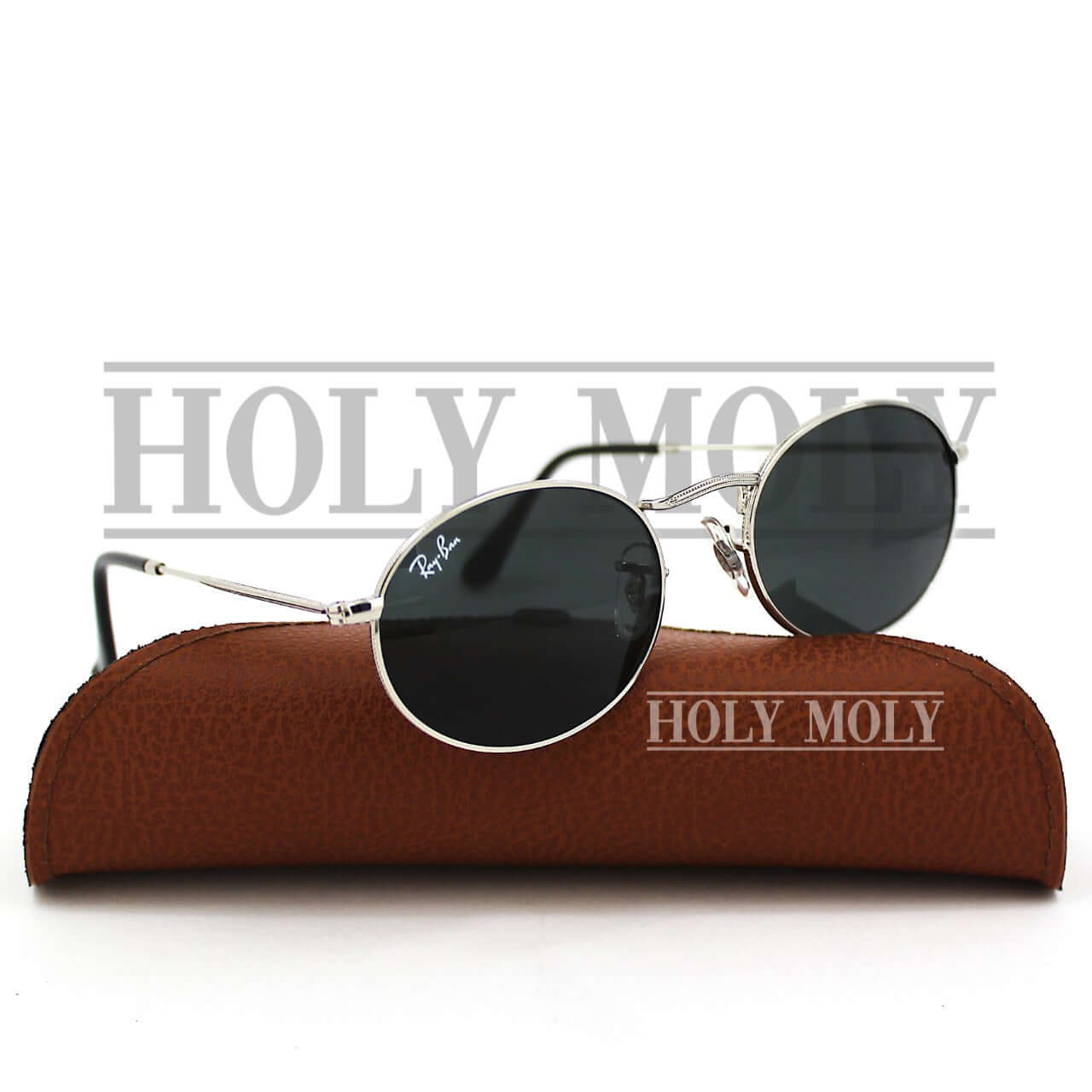 ray ban gold frame black lens