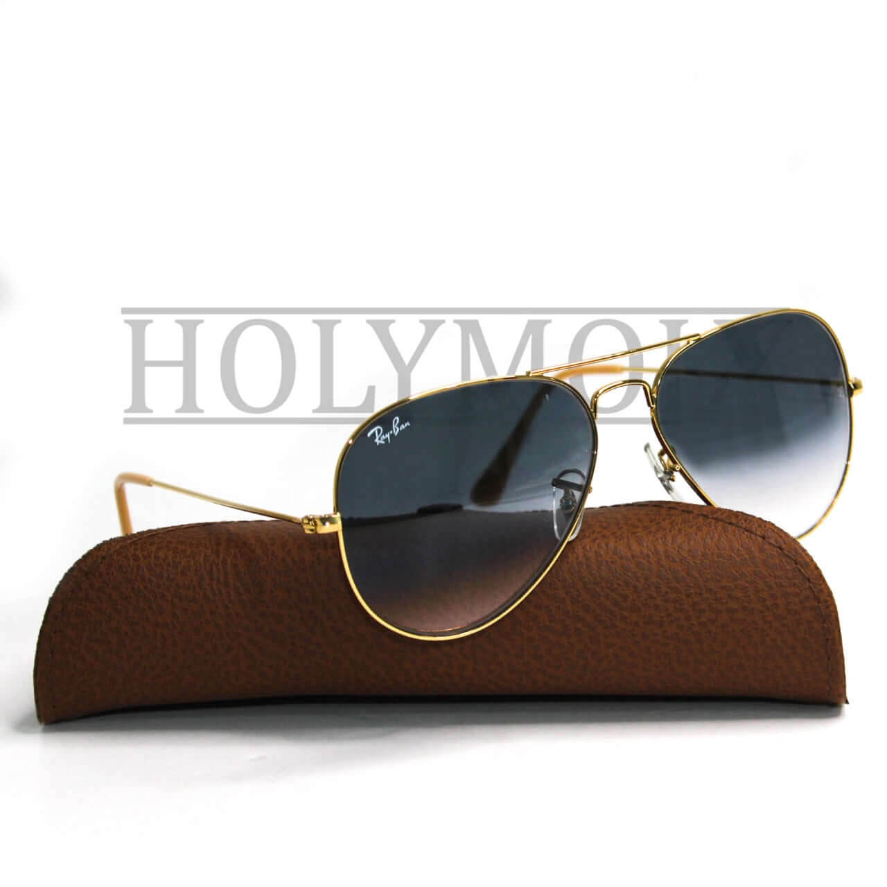 rayban aviator black price